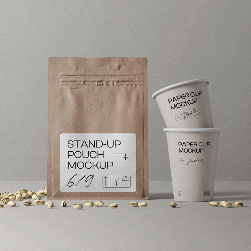 纸杯食品产品包装场景样机 (16)
