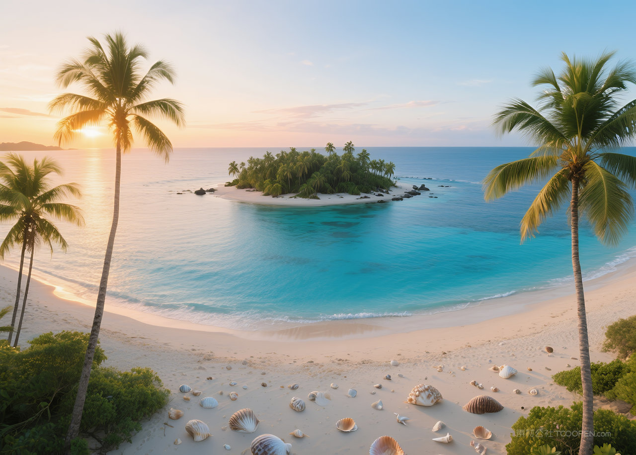 自然云层风光日出唯美风景云彩美丽天空