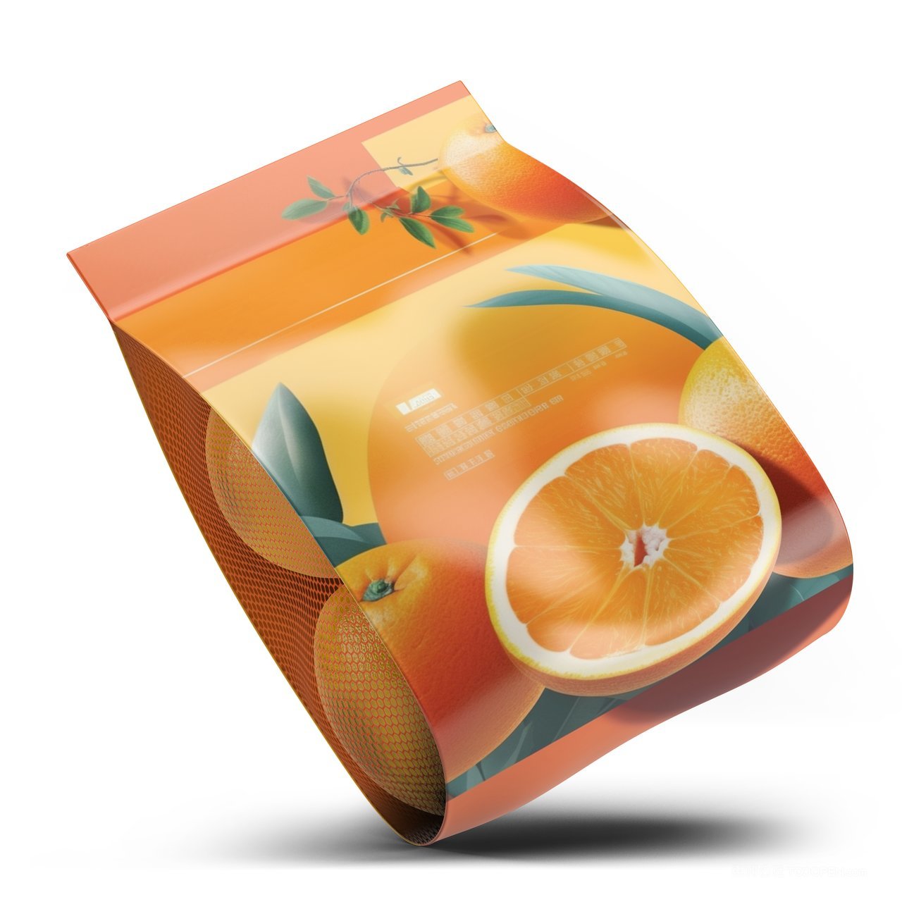 【2193期】自封口橙子包装袋样机 (4)