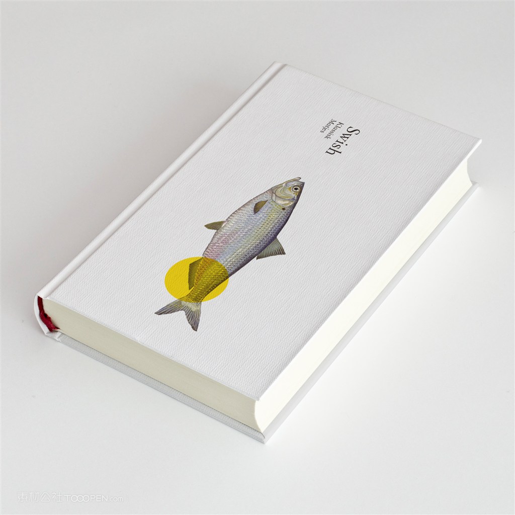 精装书封面样机