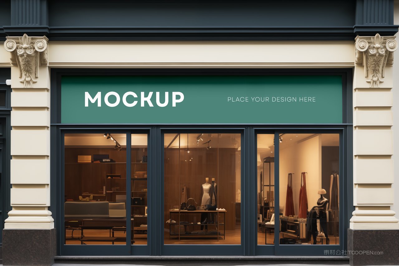 门头店铺店招样机11