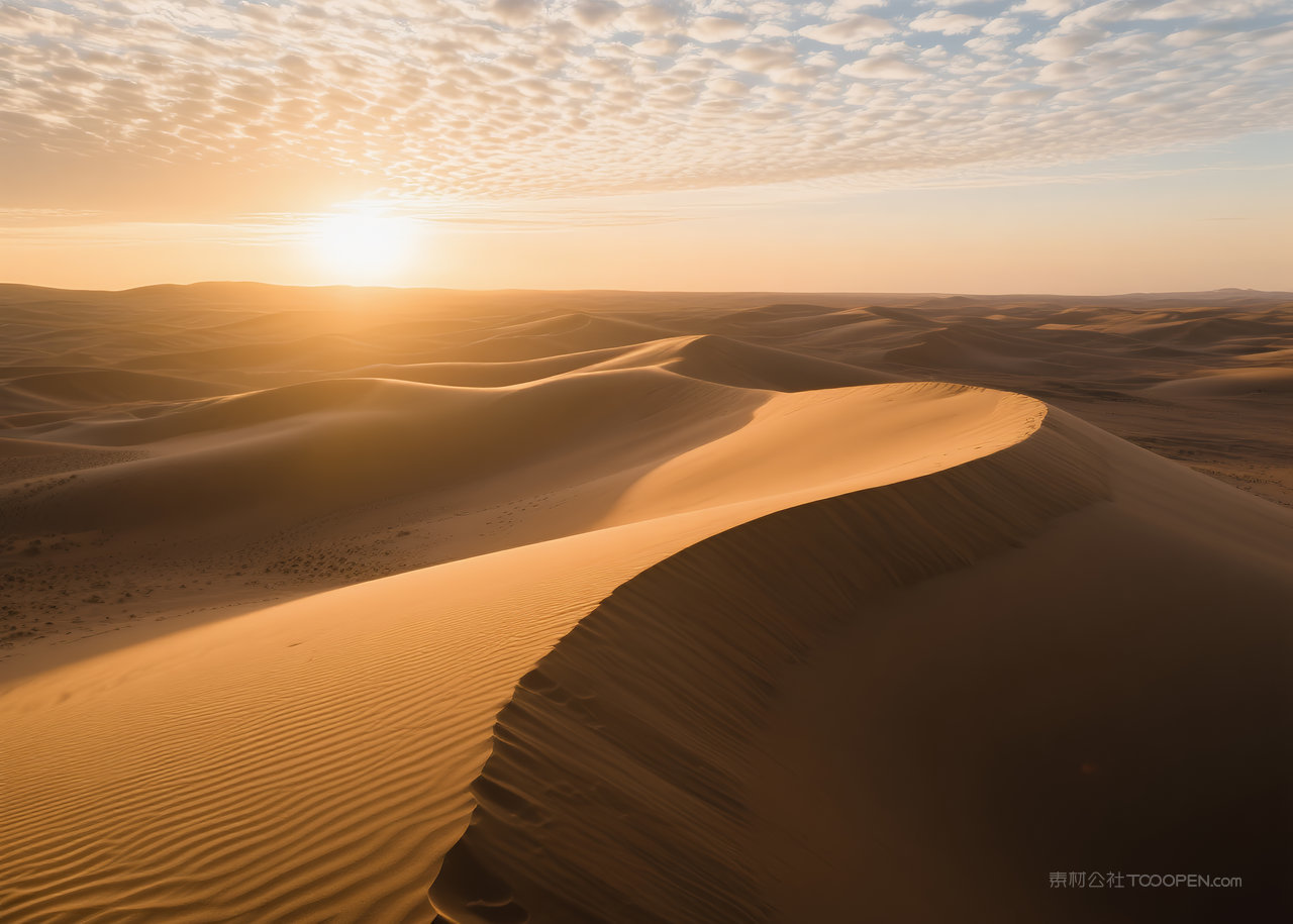 日出自然唯美云层美丽天空风景云彩