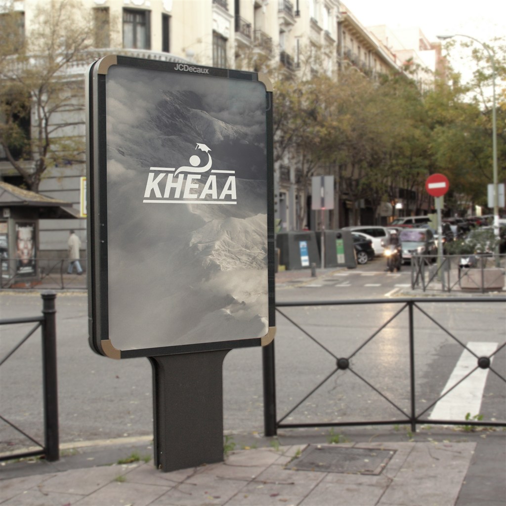 街头户外广告牌样机