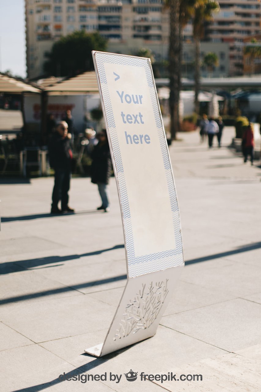 户外引导导示路牌方向指引样机 (3)