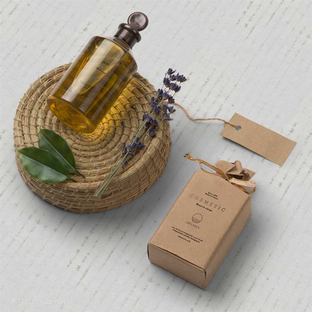 酒店化妆品vi精油样机