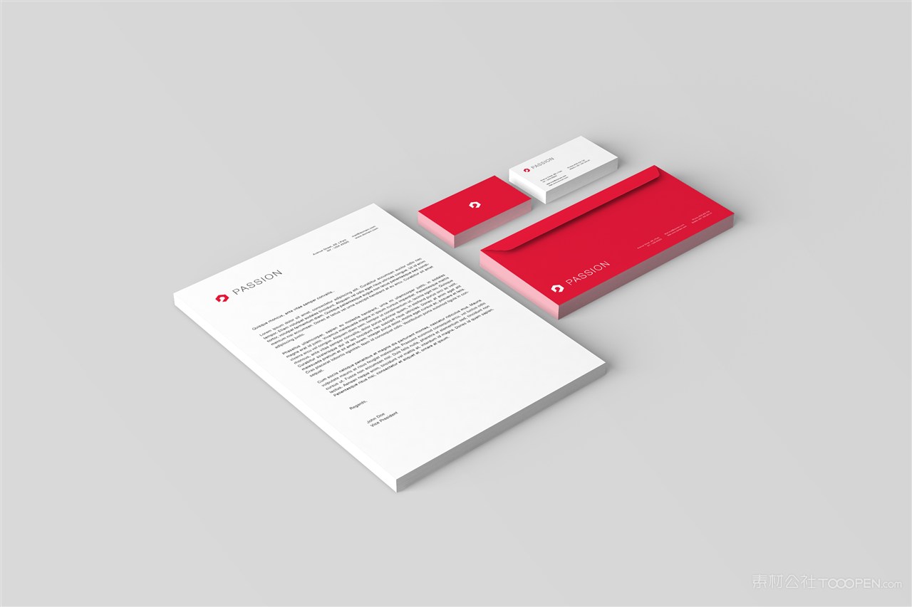 名片信纸信封光盘封面DM单宣传单宣传页样机