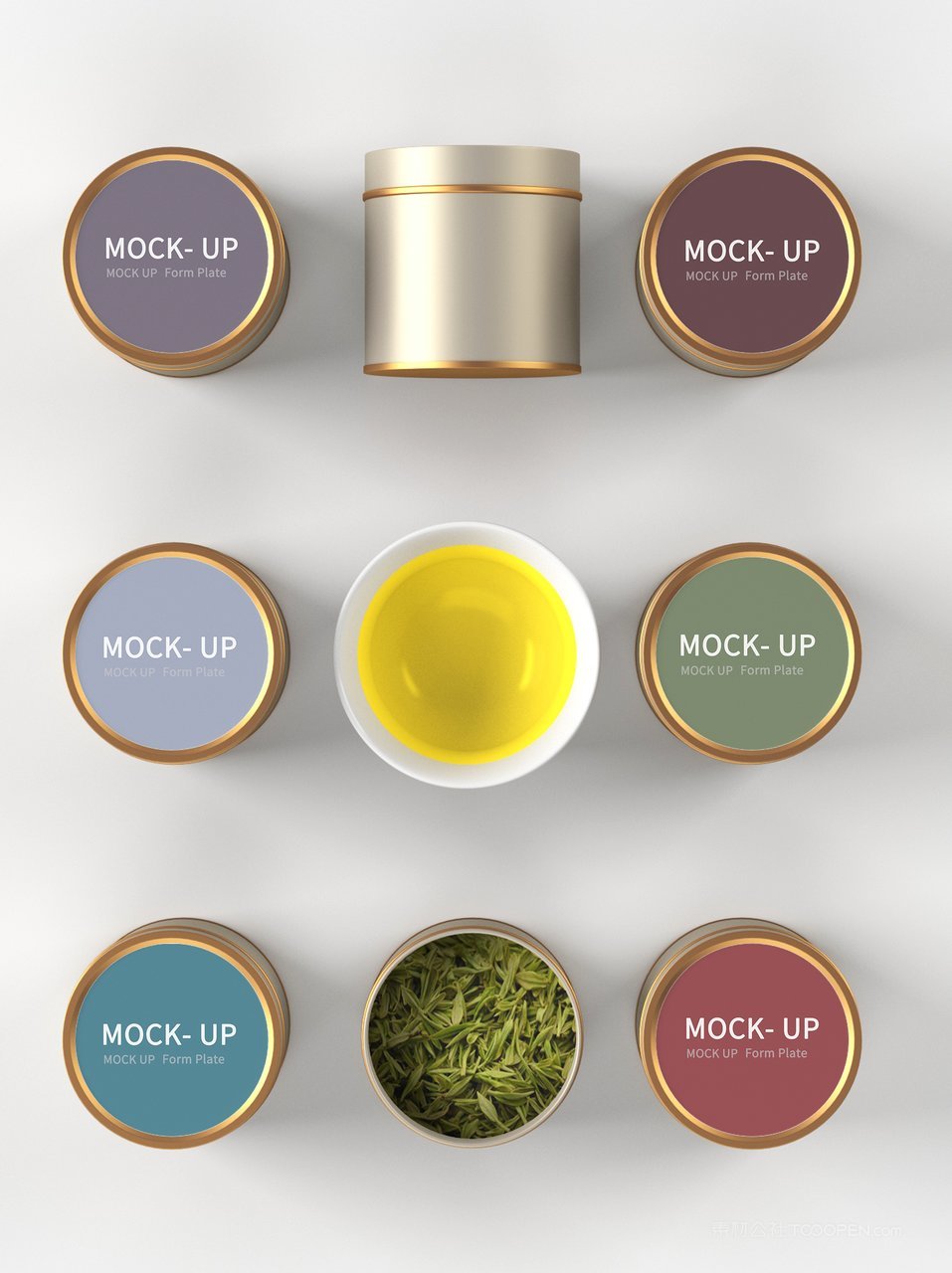 茶叶品牌包装盒样机  (12)