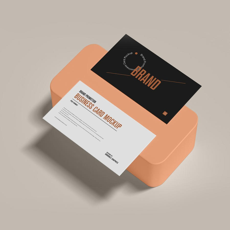 品牌推广名片样机