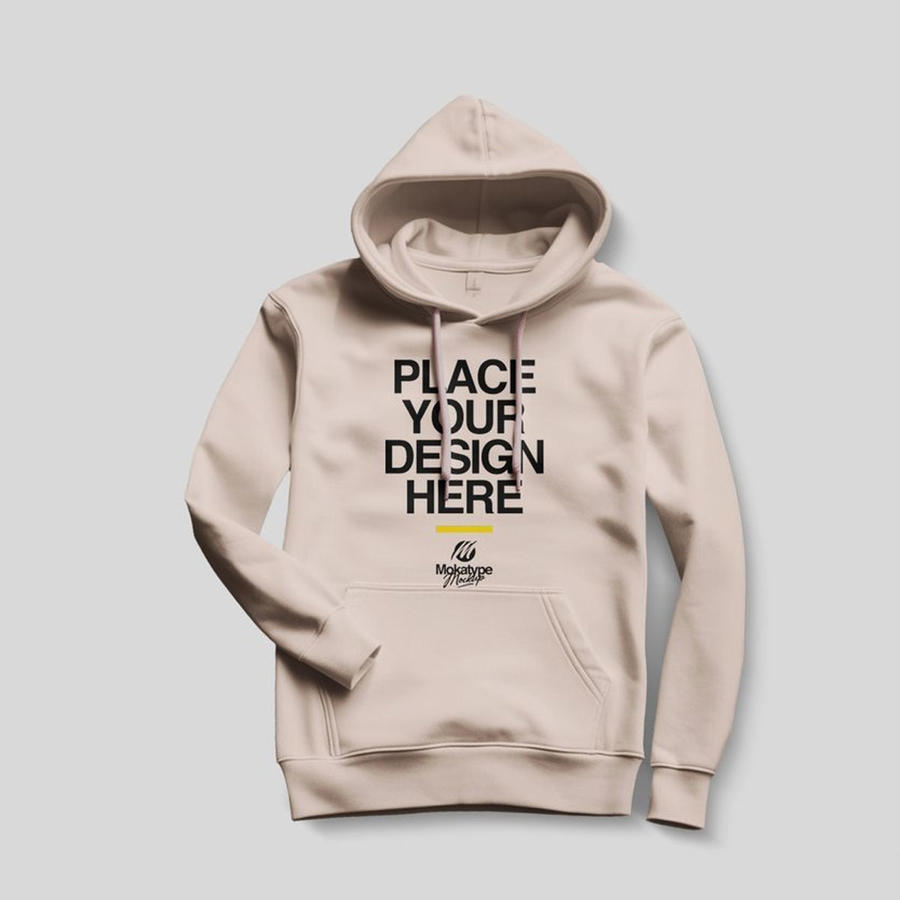 男士连帽衫样机