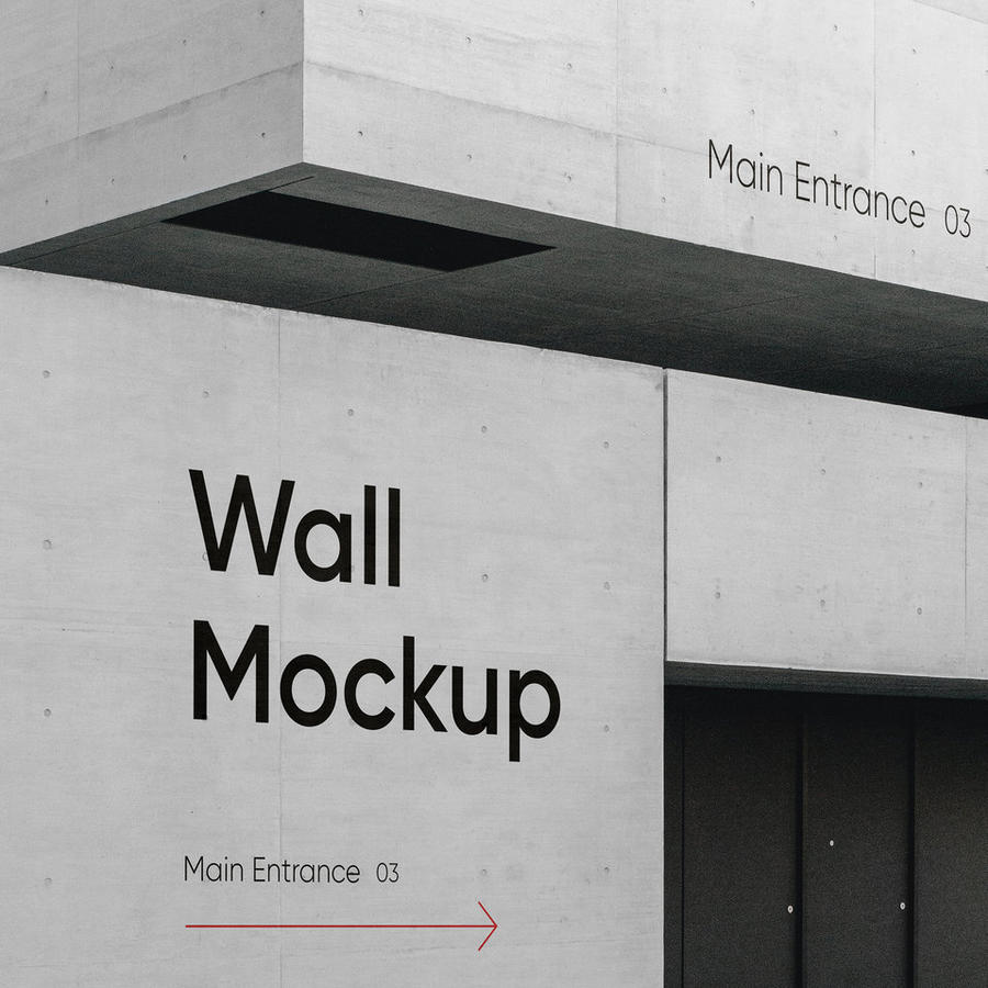 简约建筑空间背景导视图建筑导视指引