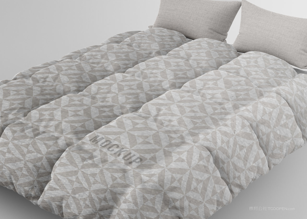 【2085期】被子床单被罩四件套贴图样机 (10)