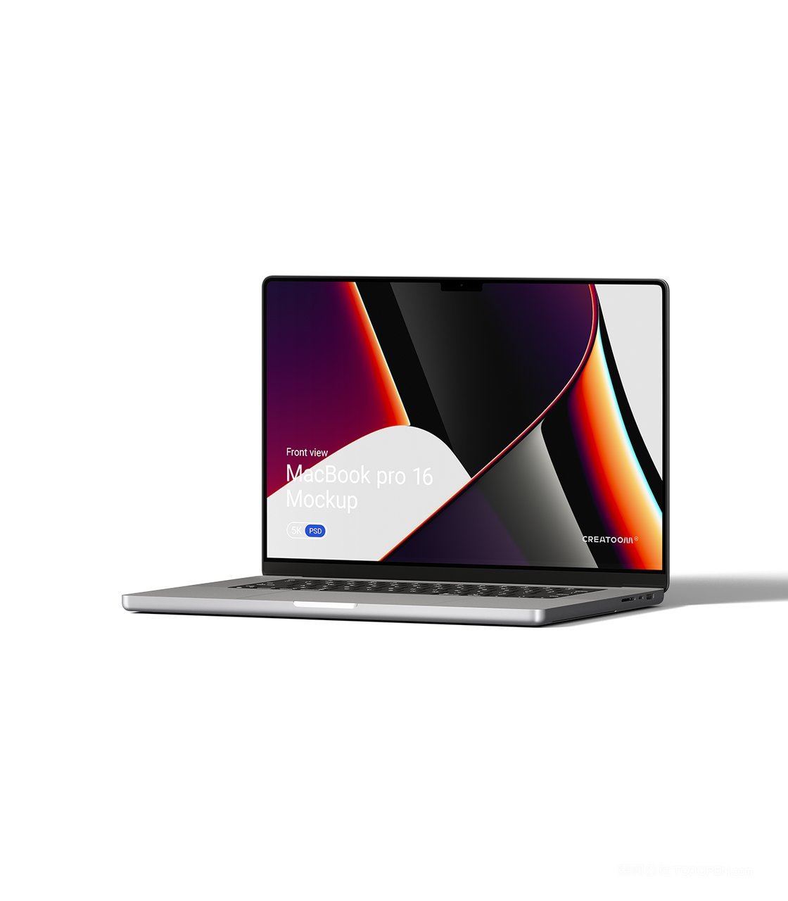 【2294期】潮流科幻工业macbook pro笔记本电脑样机 (5)