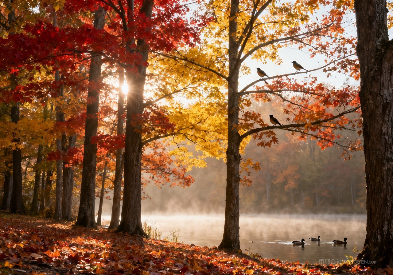 唯美蓝天天空山水山峰青山湖泊意境