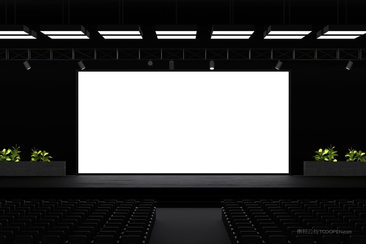 活动led屏幕样机