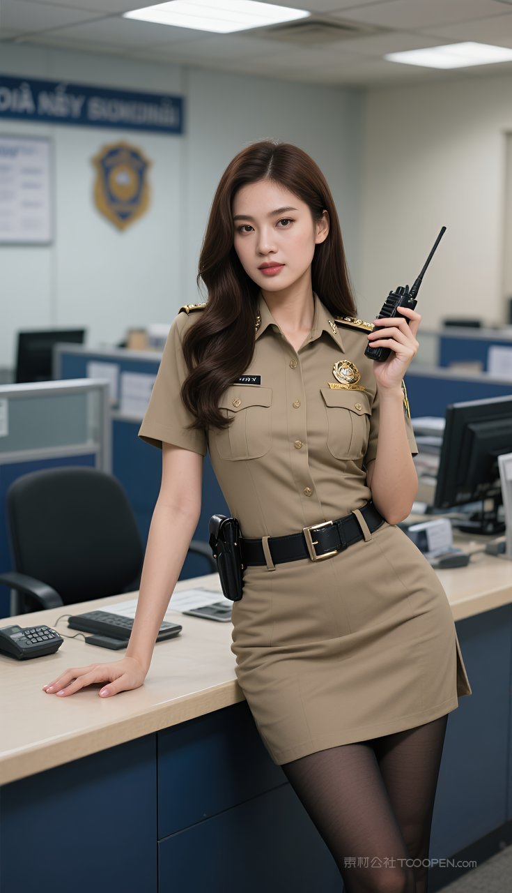 长腿写真短裙丝袜制服美女性感