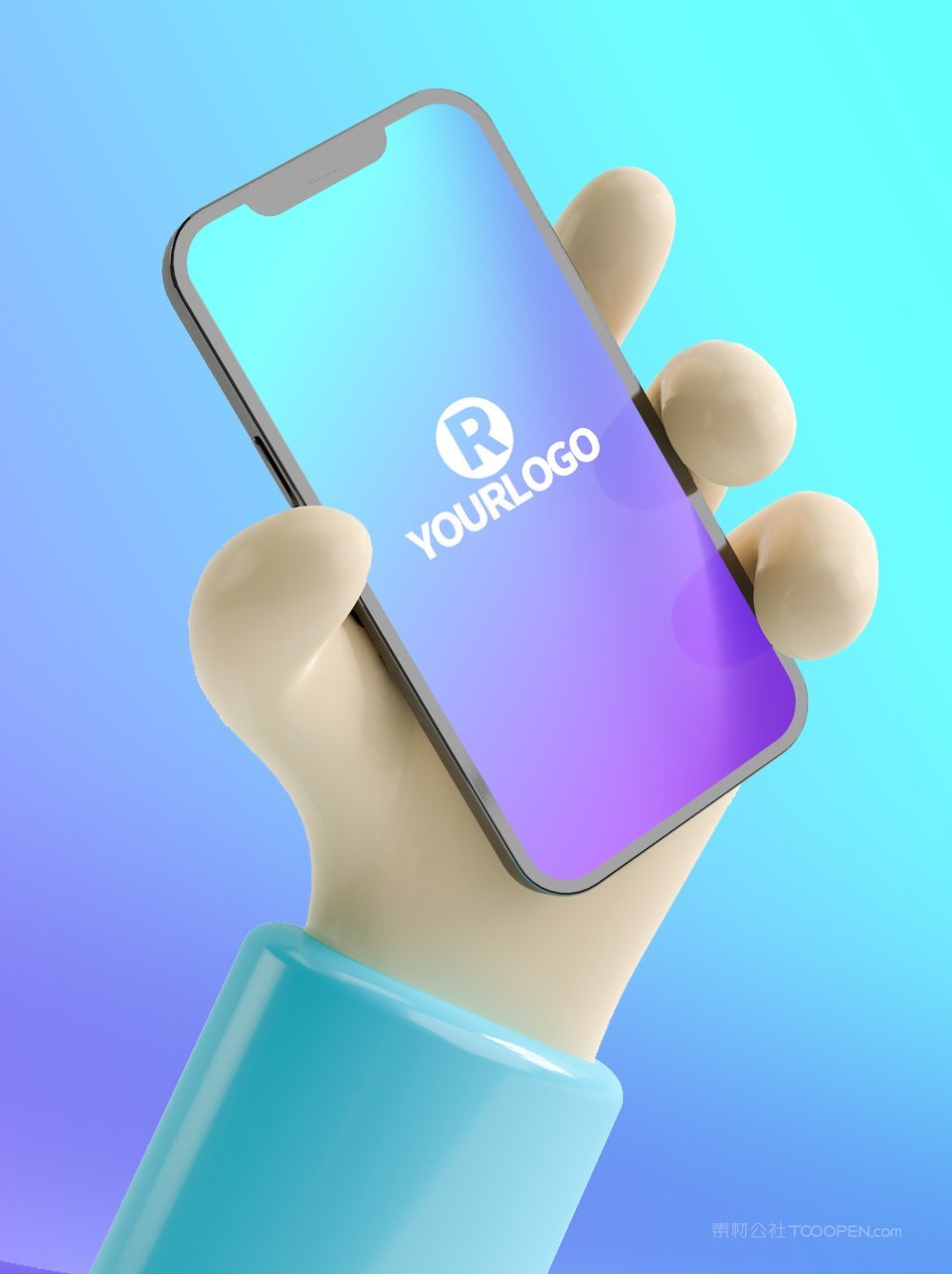 手机屏app手机ui作品展示样机 (15)