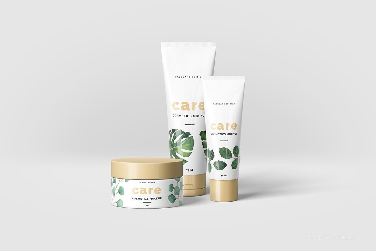 男士护肤品化妆品样机