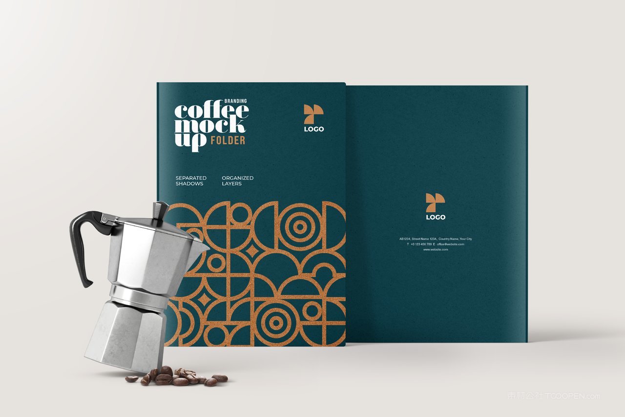 品牌奶茶咖啡logo定制vi包装展示样机 (15)