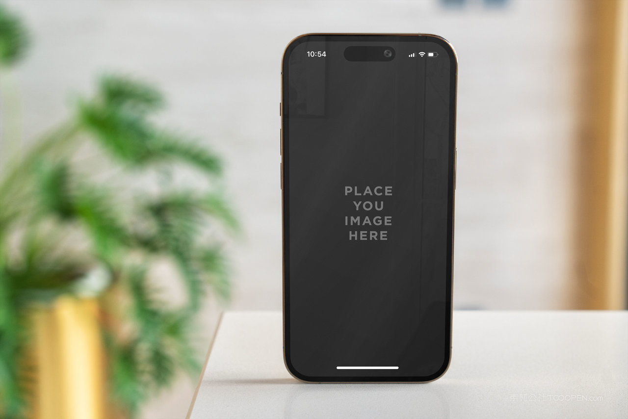 手拿手机屏幕样机