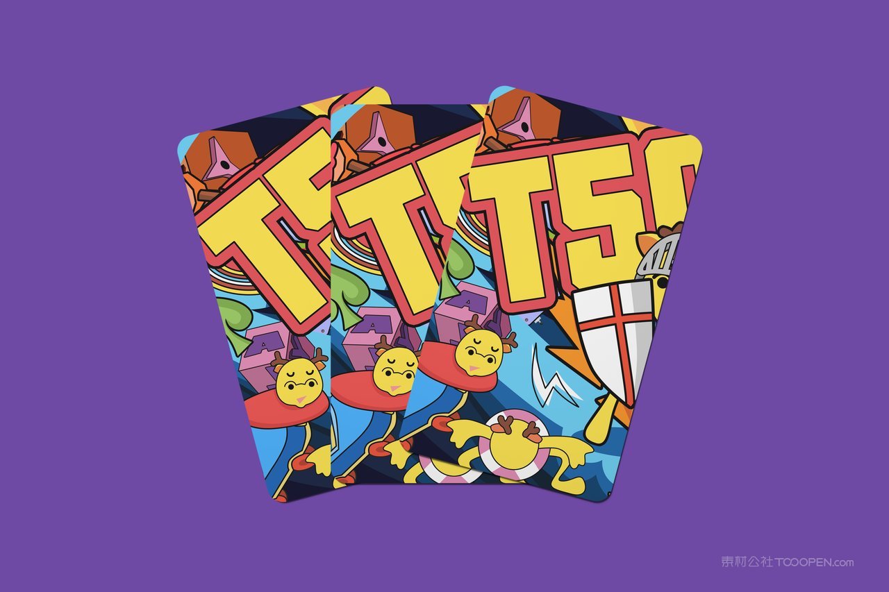 紫色潮流插画高端文旅品牌样机 (12)