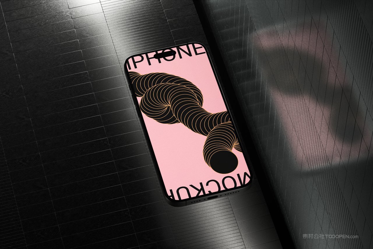 【2294期】潮流科幻工业苹果手机iphone 15 pro样机 (1)