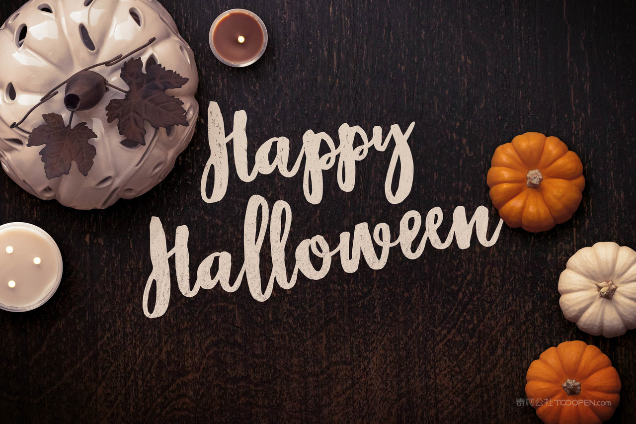 南瓜季节性场景样机