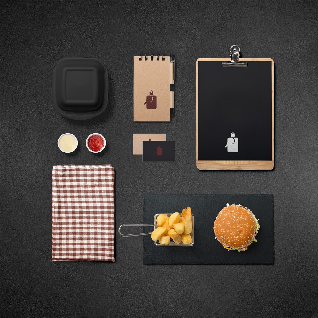 美食餐饮VI样机