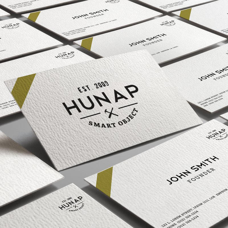 白色简洁品牌vi名片贴图贴图