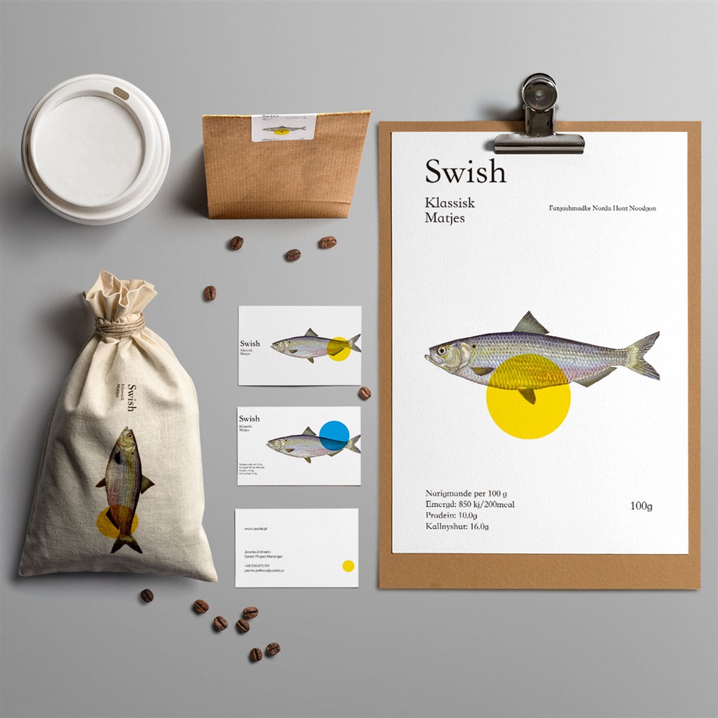 海鲜餐厅vi样机贴图素材