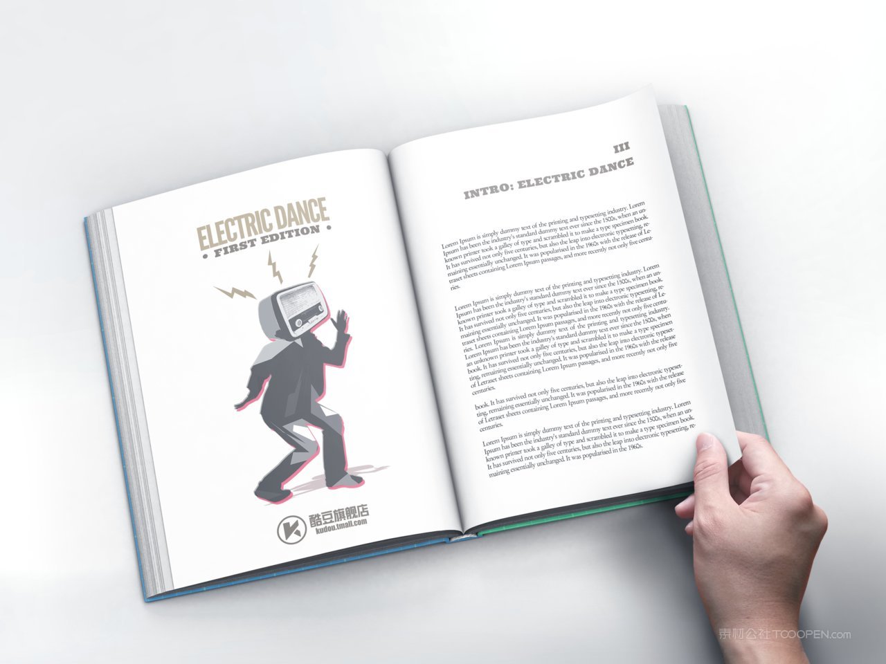 企业画册精装书本厚脊书籍场景样机 (4)