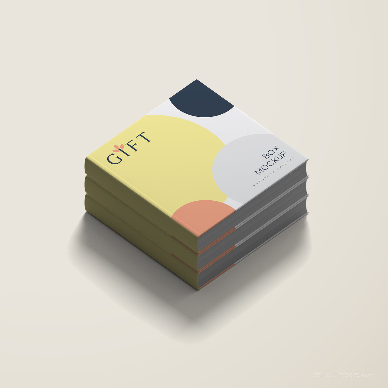 一些书本画册本子贴图样机