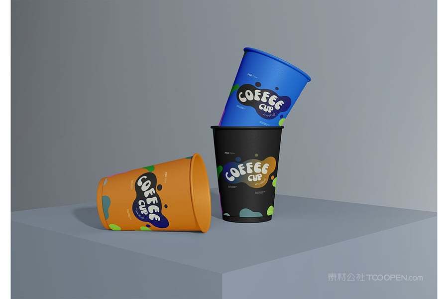 咖啡杯纸杯样机