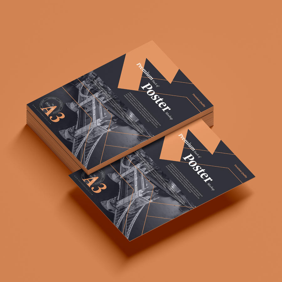 A3海报样机