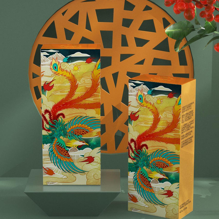 国潮文创礼盒装样机