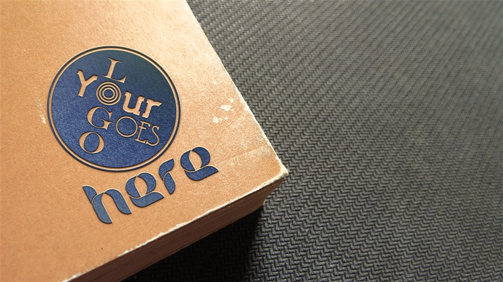 公司产品LOGO样机模板PSD分层素材