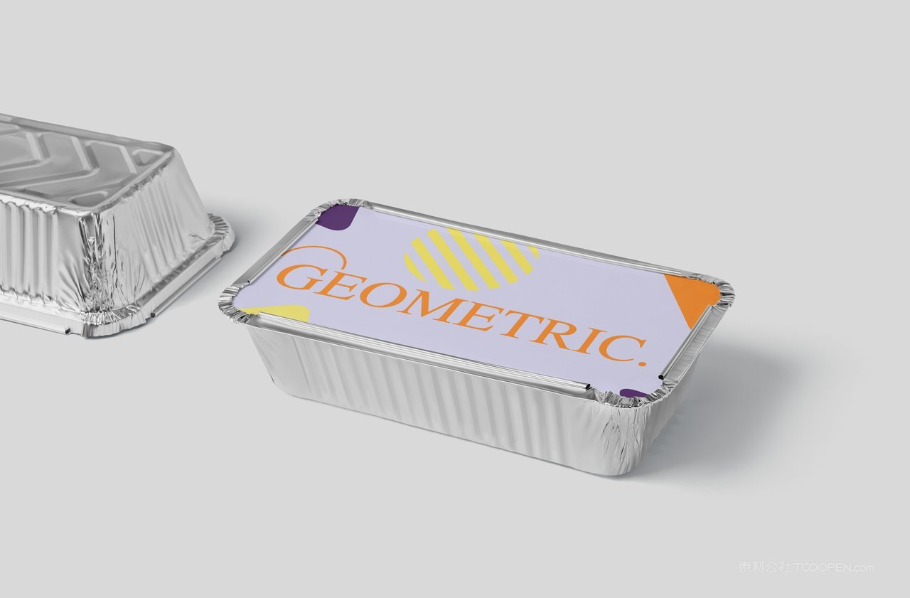 【1984期】锡箔纸外卖打包盒样机 (5)