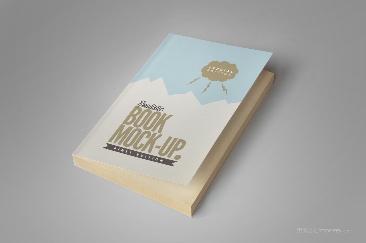 精装书本厚脊书籍场景高清样机 (50)