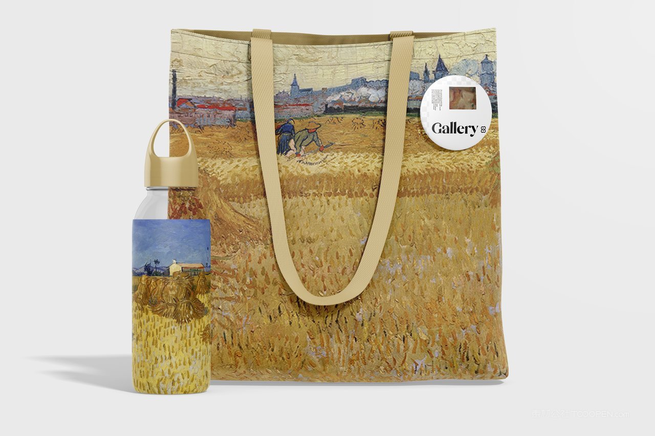 艺术文创名画办公用品样机 (7)