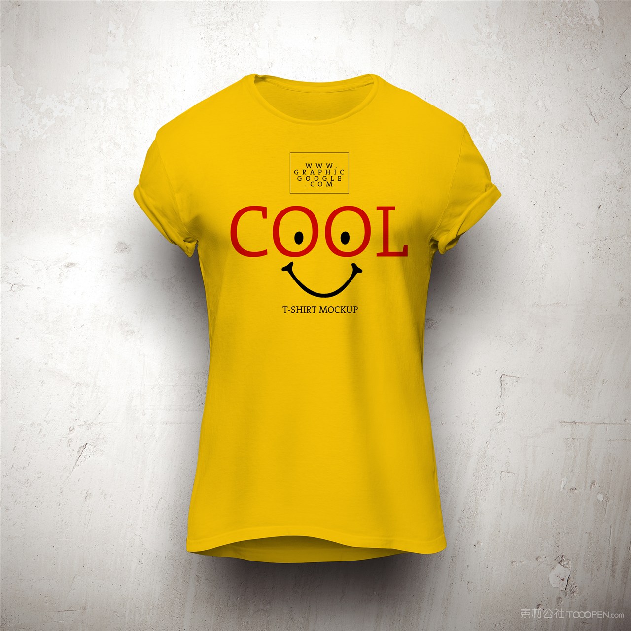 酷炫t恤样机