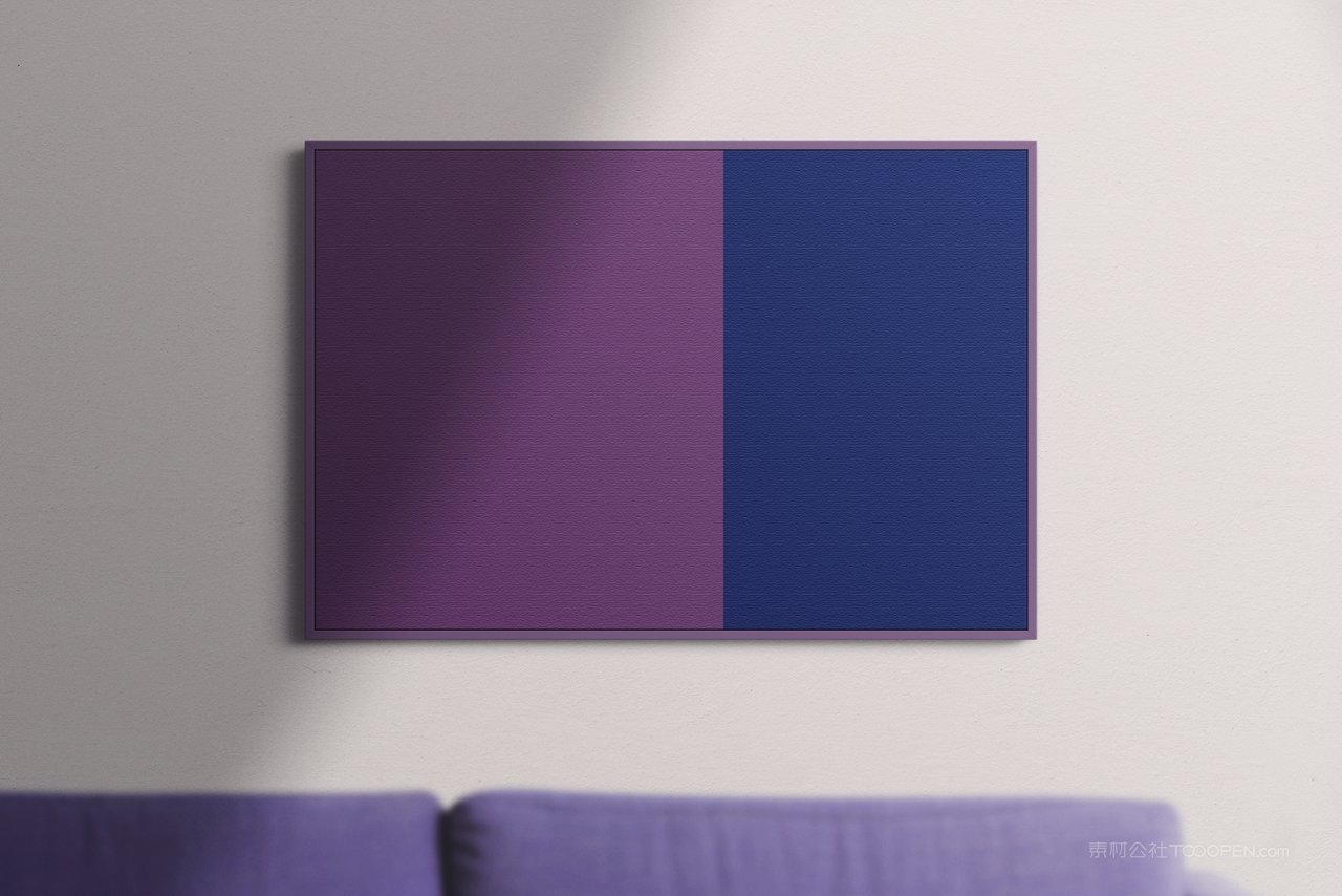 【2048期】简约艺术客厅装饰画样机 (30)