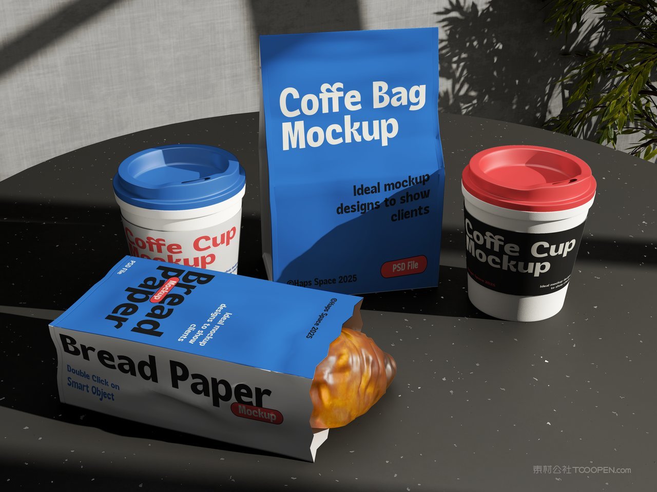 咖啡馆品牌样机