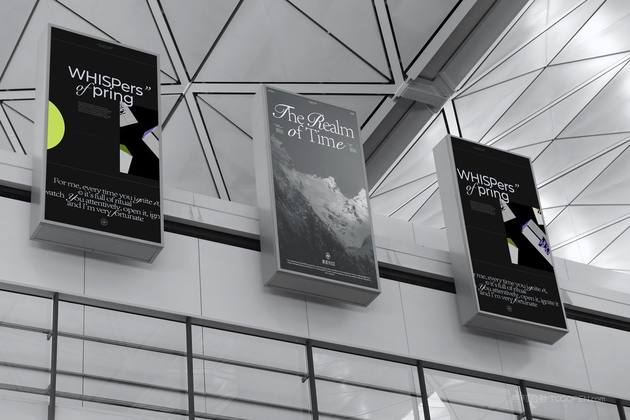 时尚文创展览艺术节音乐节展会活动品牌vi提案展示ps样机 (48)