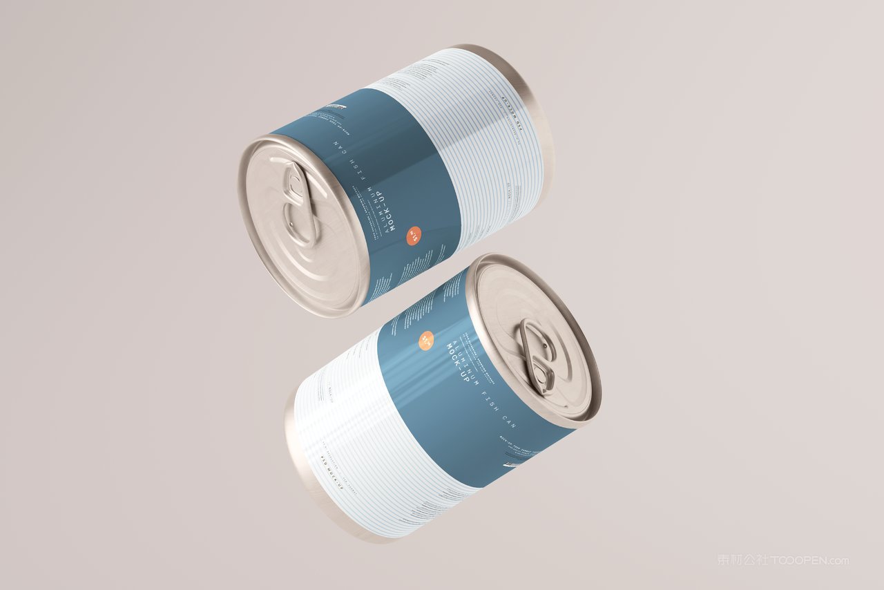 文艺易拉罐食品密封罐包装样机 (21)