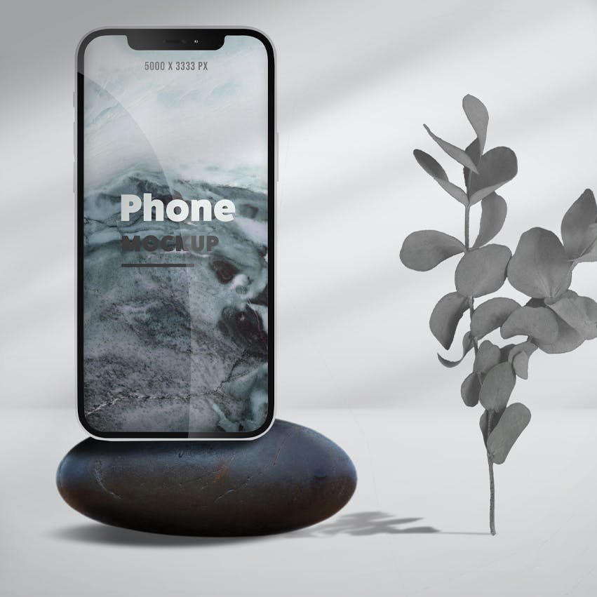 大理石iphone样机