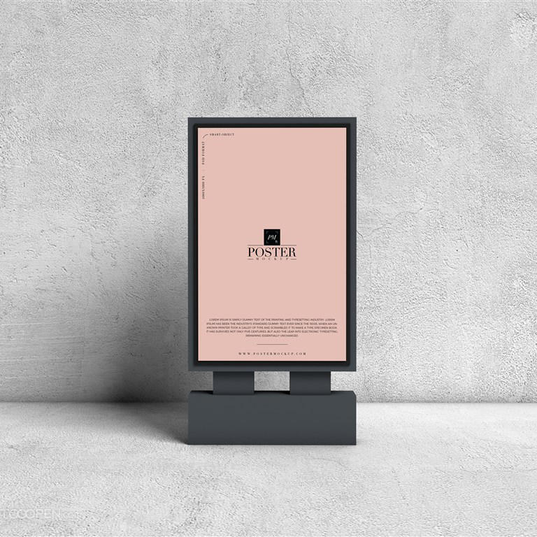 广告牌海报样机