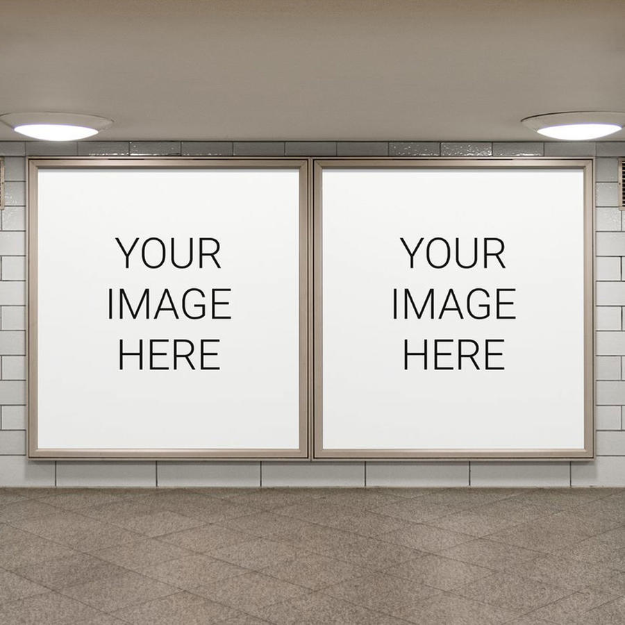 店面广告牌样机