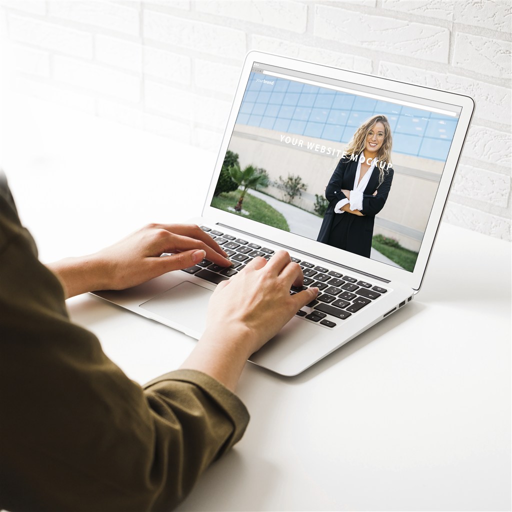 电脑ipad智能贴图PSD分层素材PC样机mac效果图UI设计