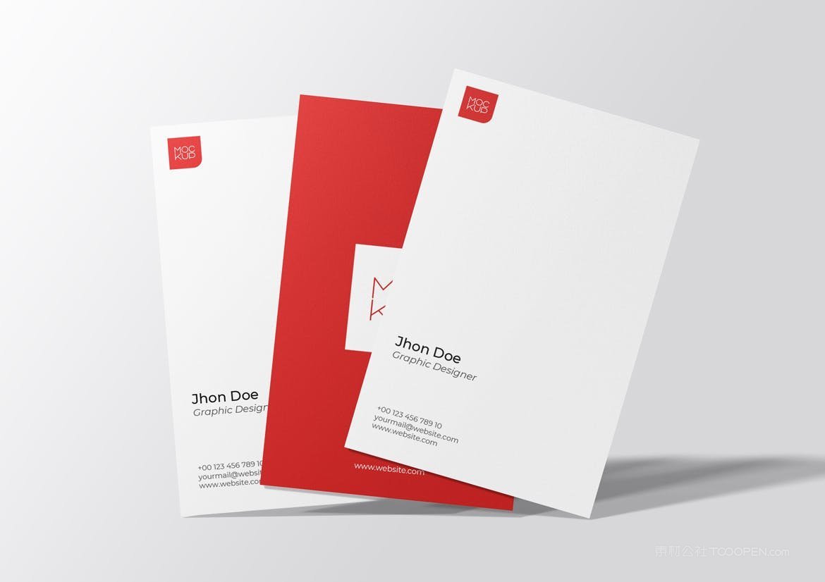 高端名片展示样机