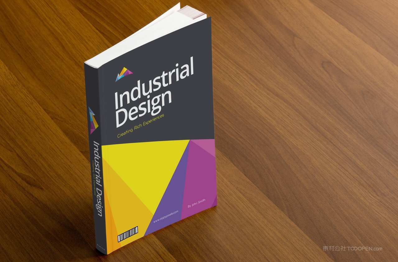 创意硬壳厚厚的书本书籍场景样机 (62)