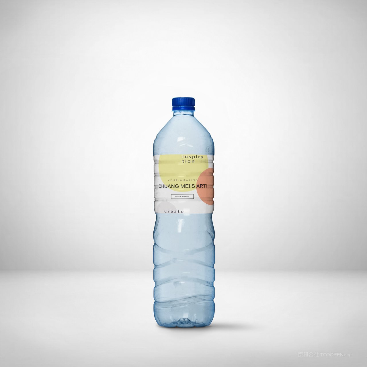 一瓶矿泉水产品包装展示样机 (9)